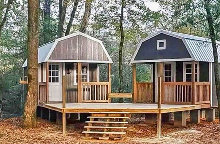 The ‘We-Shed’ Is a Dual Shed For Him and Her In Lakeside